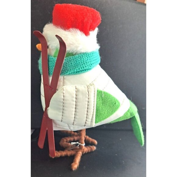 2020 Target "Powell" Wondershop Bird With Skis, Scarf, Hat, & Puffer Jacket - Picture 2 of 9